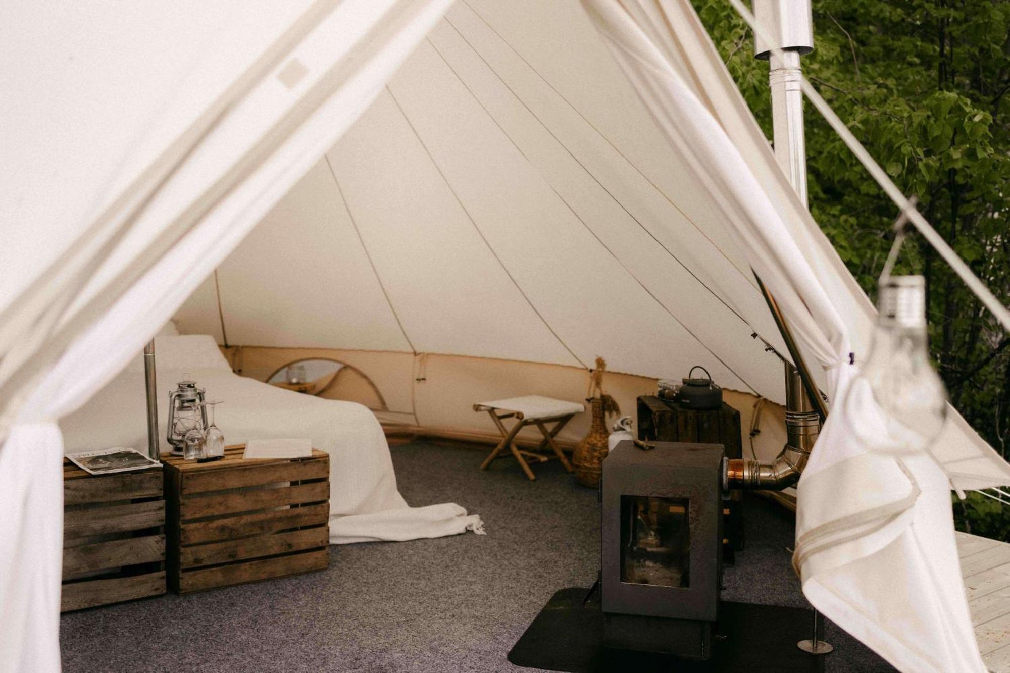 Falkeroed - Lyxig Glamping I Naturreservat Ink Frukost Grebbestad Esterno foto