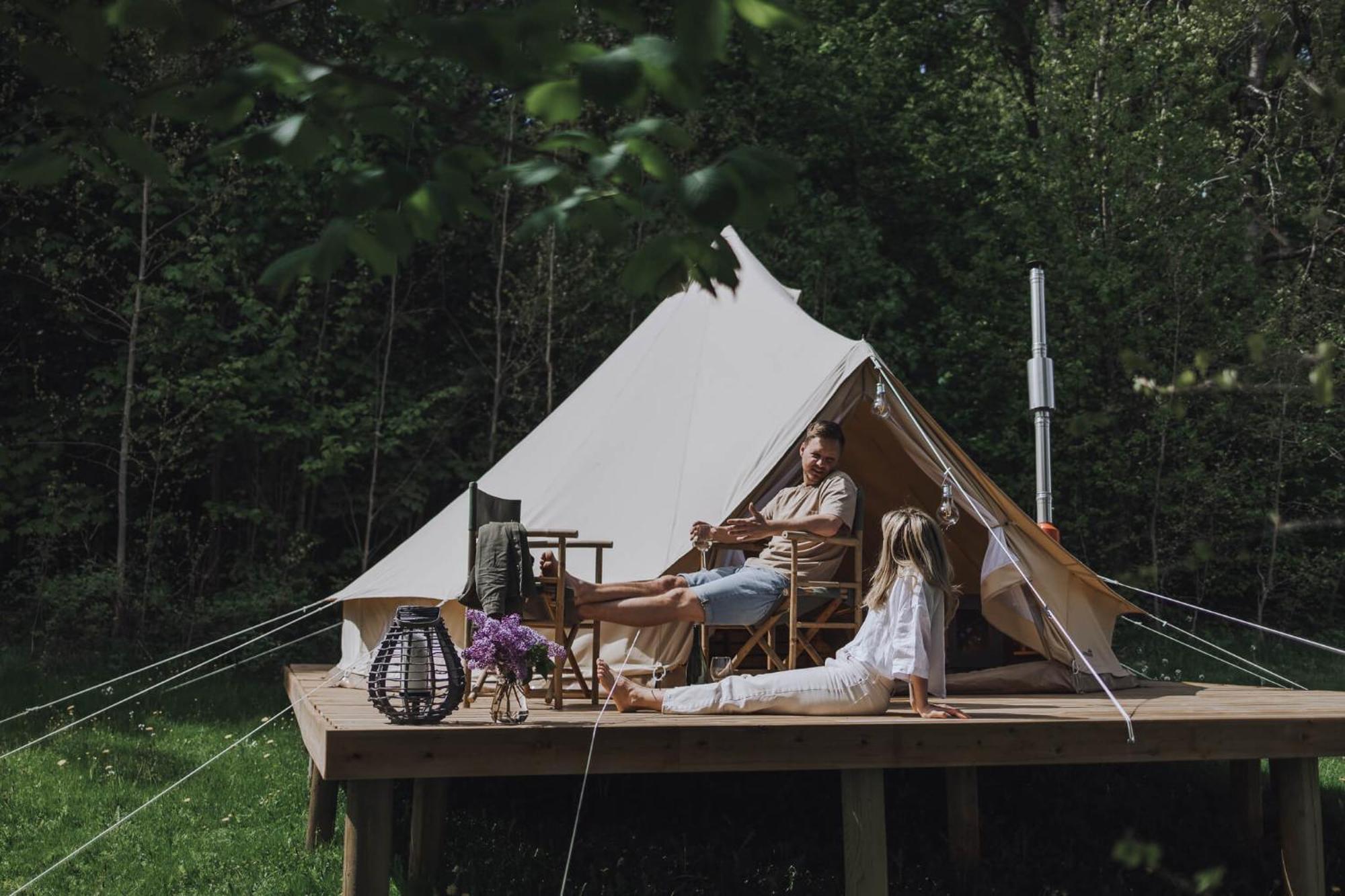 Falkeroed - Lyxig Glamping I Naturreservat Ink Frukost Grebbestad Esterno foto